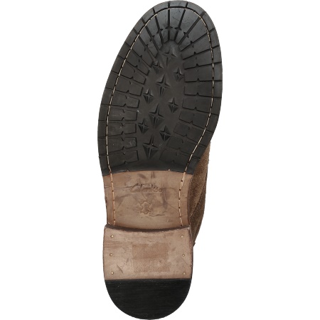 clarkdale bud khaki suede