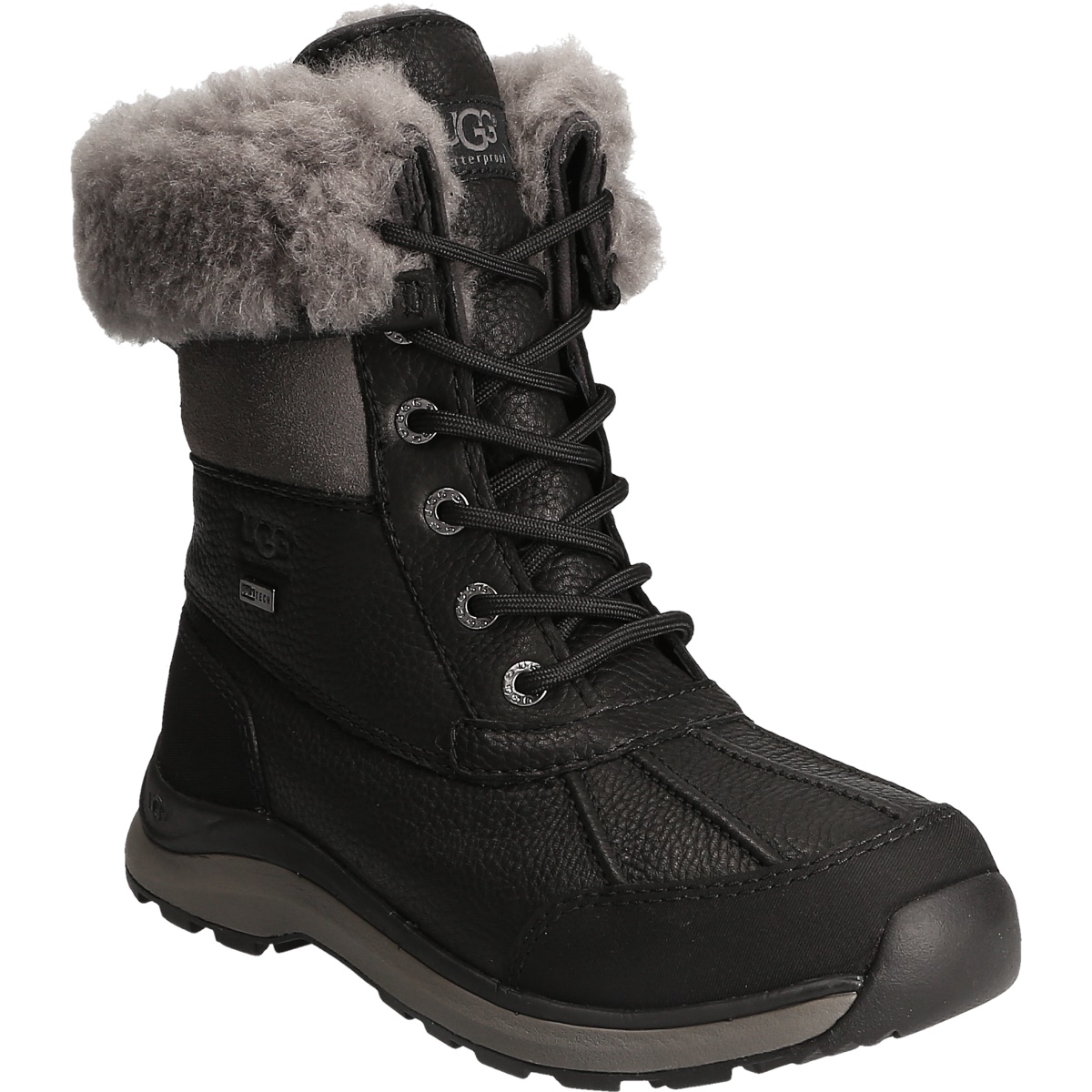 UGG australia 1095141-BLK ADIRONDACK BOOT III Women's shoes Ankle Boots ...