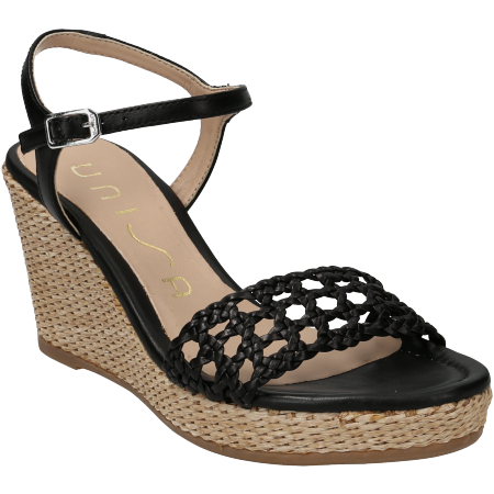 unisa sandals black