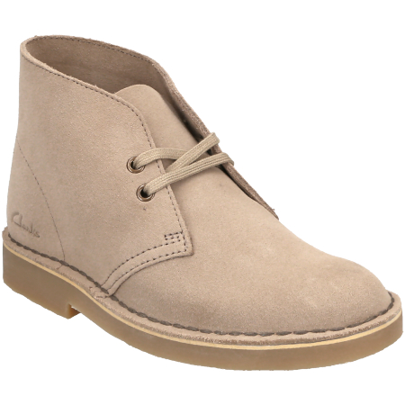 sand coloured desert boots