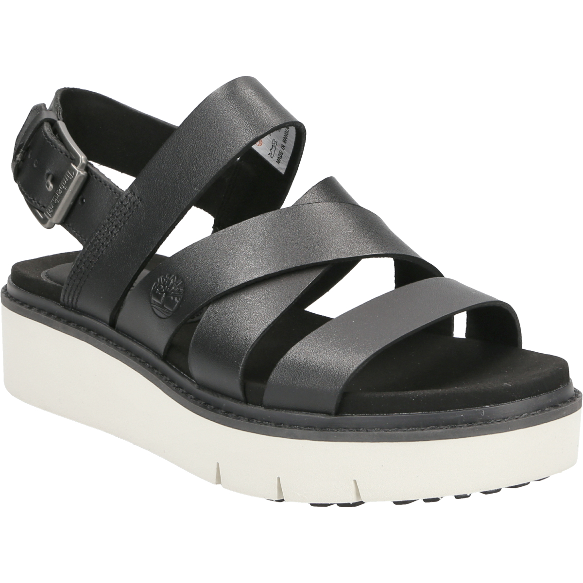 timberland comfort leather platform sandals