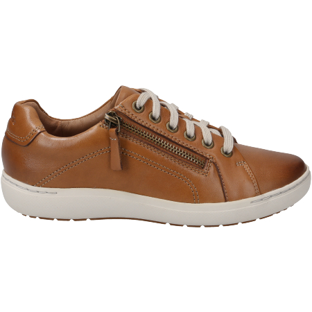 clarks leather sneakers womens