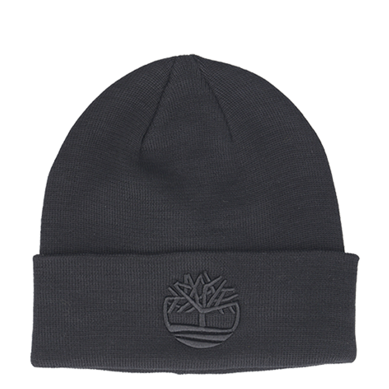 Timberland A2PJR Tonal 3D Embroidery Beanie BLACK Hats