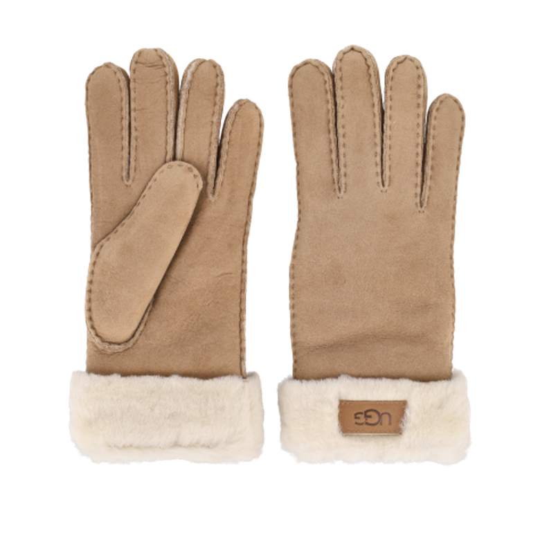 UGG 17369-CHE TURN CUFF GLOVE Gloves in brown