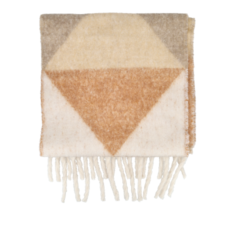 Hey Marly ANGLE SCARF in beige