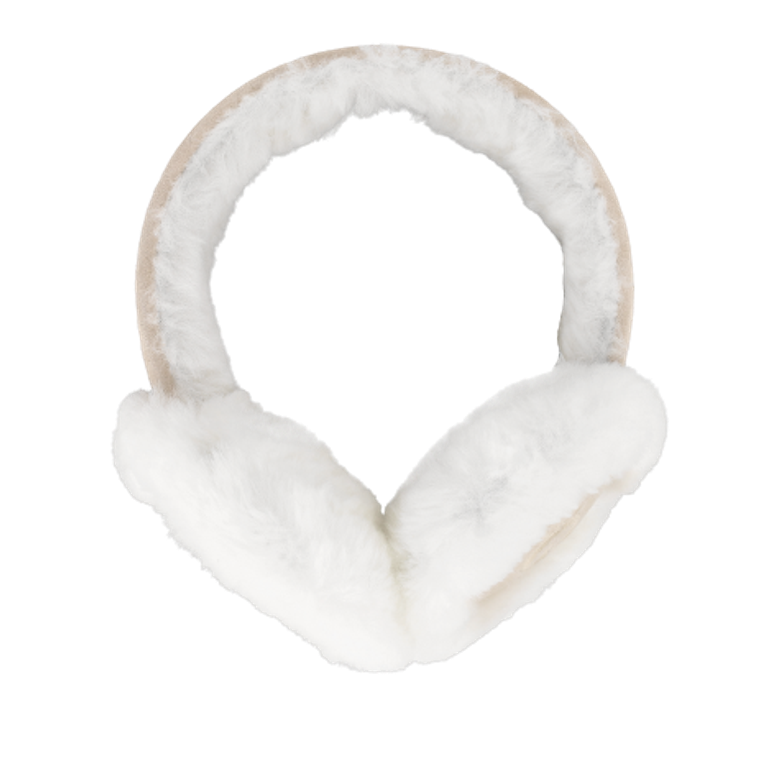 UGG 20955-SAN SHEEPSKIN EMBROIDERY EARMUFF Hats & Scarves in beige