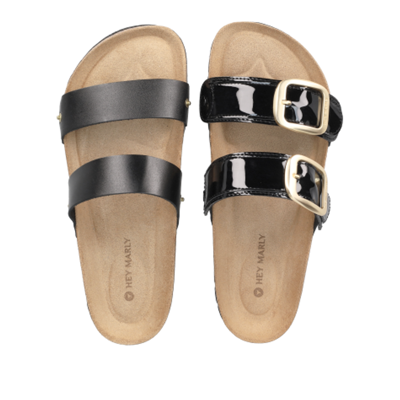 Hey Marly CITY GLOSS shoe accessories in black