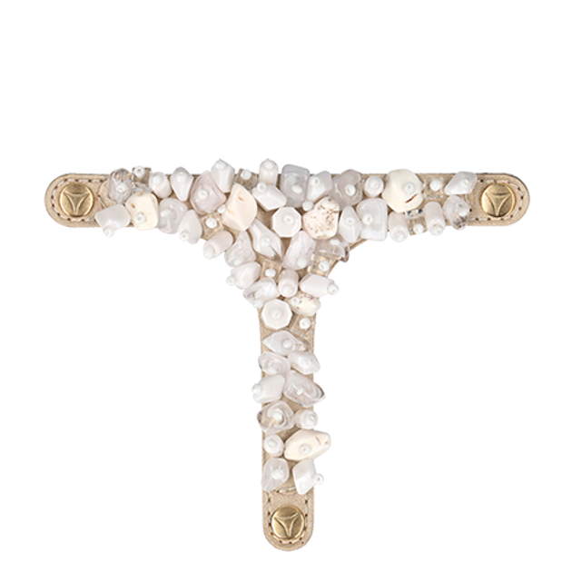 Hey Marly TOPPING MAJESTIC MOON shoe accessories in white
