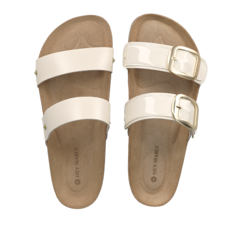 Hey Marly CITY GLOSS shoe accessories in beige