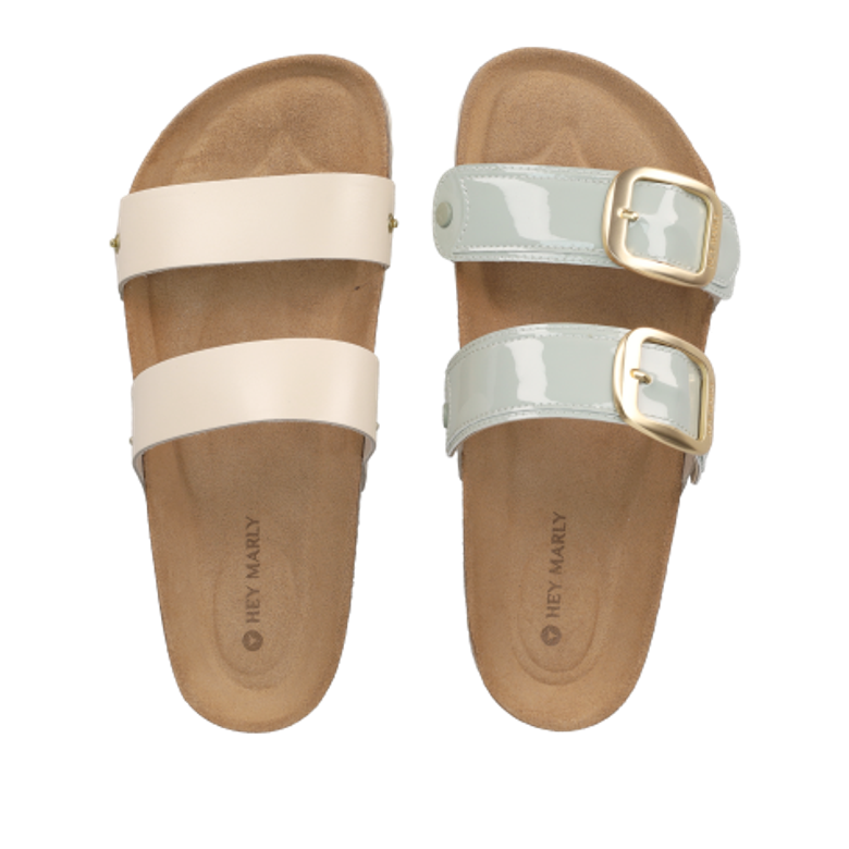 Hey Marly CITY GLOSS shoe accessories in green