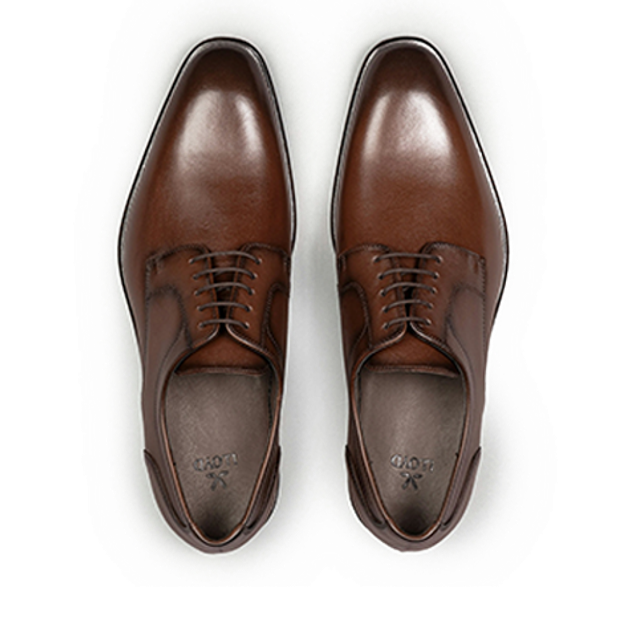 Lloyd 16-048-05 LENO 110 lace-up shoes in brown