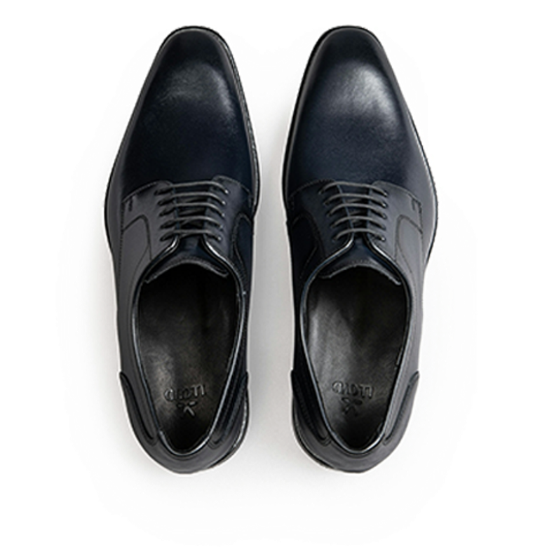 Lloyd 16-048-08 LENO 110 lace-up shoes in blue