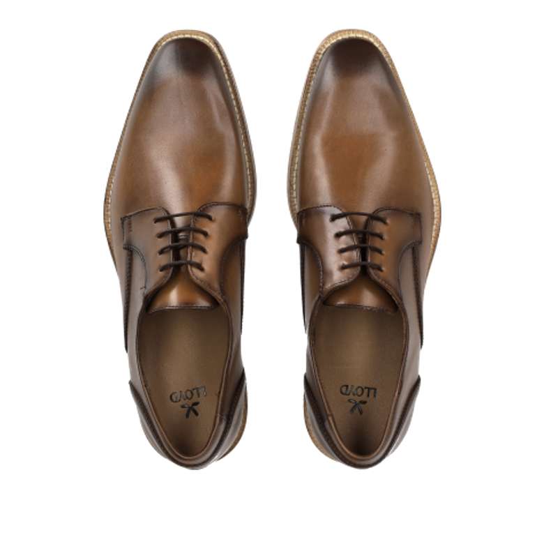 Lloyd 25-665-03 NOBEL 110 lace-up shoes in brown