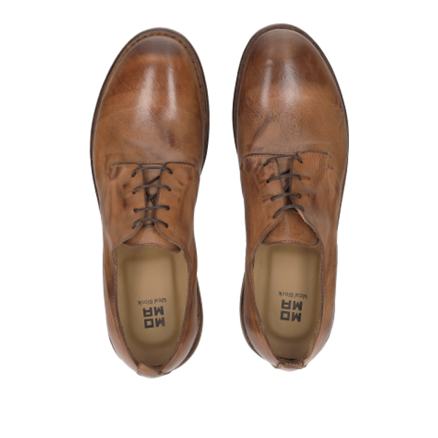 Moma 14501A-VIV VITELLO COCCO lace-up shoes in brown