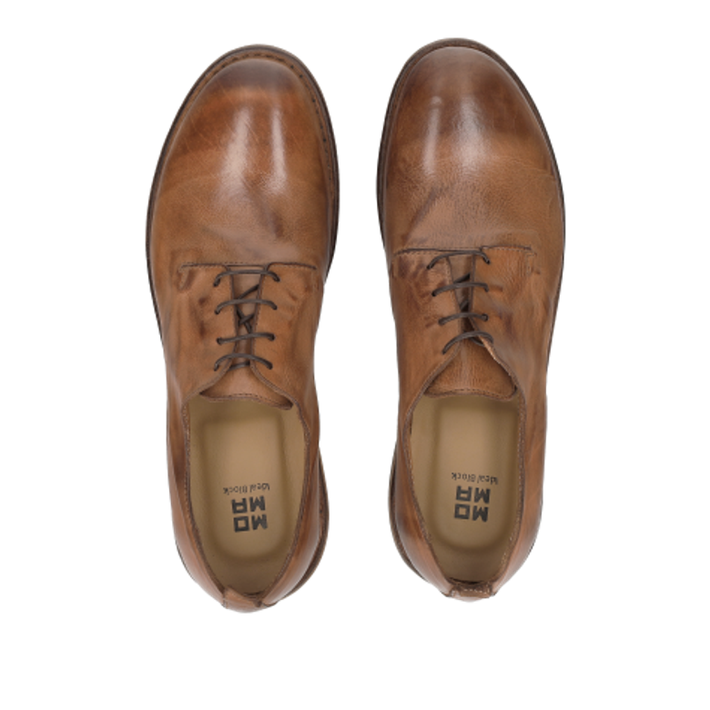 Moma 14501A-VIV VITELLO COCCO lace-up shoes in brown