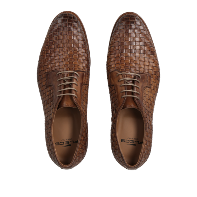 Flecs B312-80 CUOIO lace-up shoes in brown