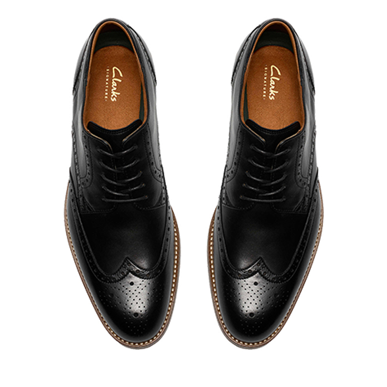 Clarks CraftRemi Tip 26186390 7 Lace-up shoes in black