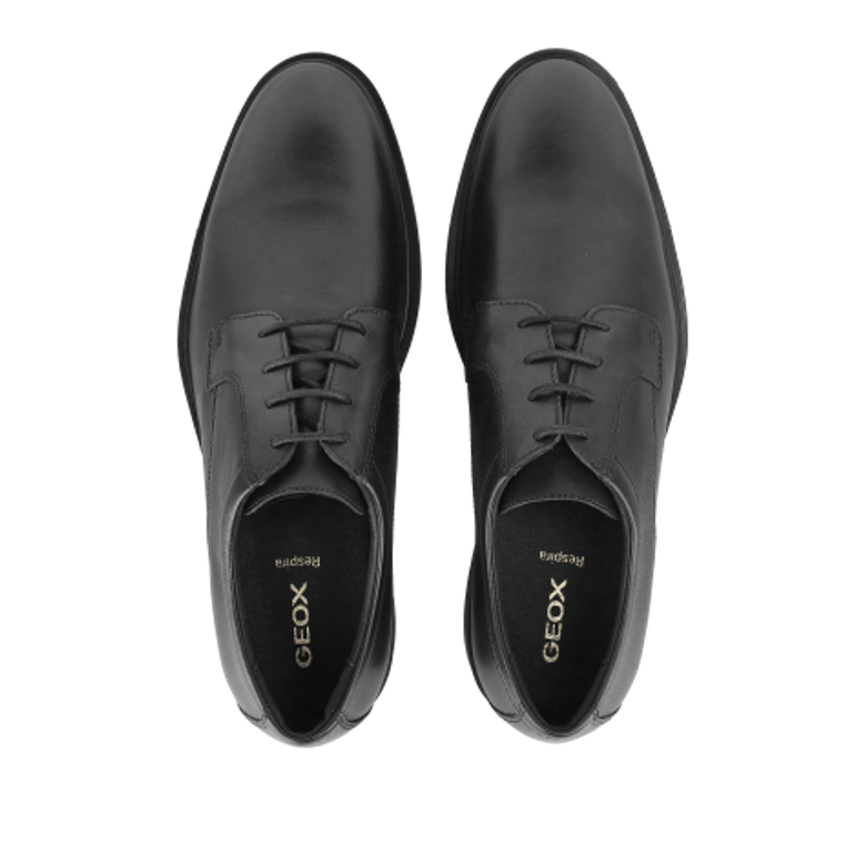 GEOX THORIAN Lace-Up Shoes in Black