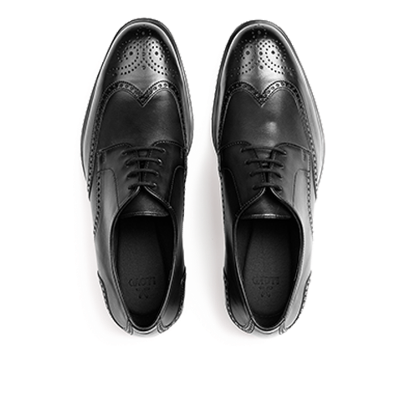 Lloyd 25-521-00 EEZY 140W lace-up shoes in black