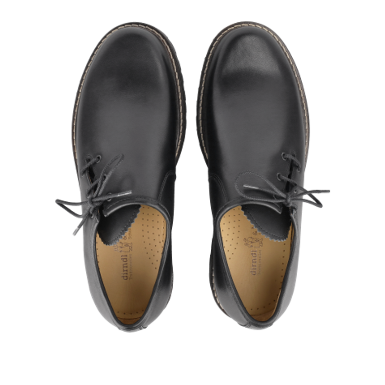 Dirndl+Bua 6054.03 Schnürschuhe in schwarz