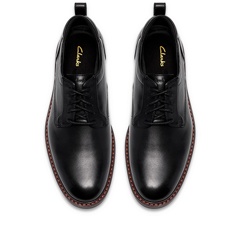 Clarks Aldwin2 Derby 26327156 7 Schnürschuhe in schwarz