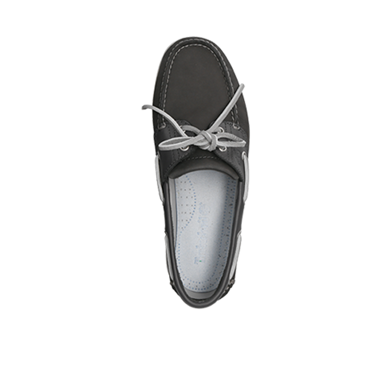 Timberland A5QWR Classic Boat 2 Eye Lace Up Shoes in Black
