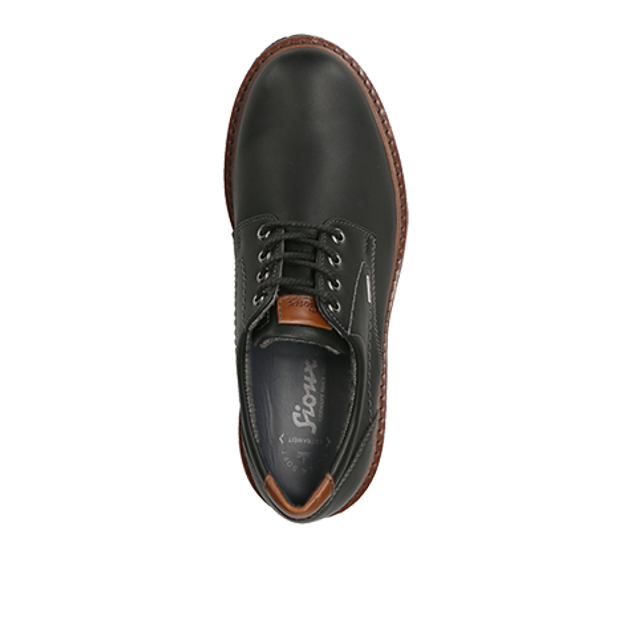 Sioux 38350 ADALRIK-703-TEX-H lace-up shoes in black