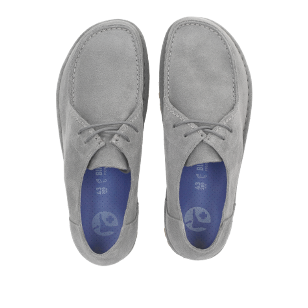 Birkenstock UTTI LACE lace-up shoes in gray