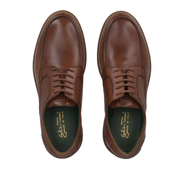 Galizio Torresi 313698 V18210 lace-up shoes in brown