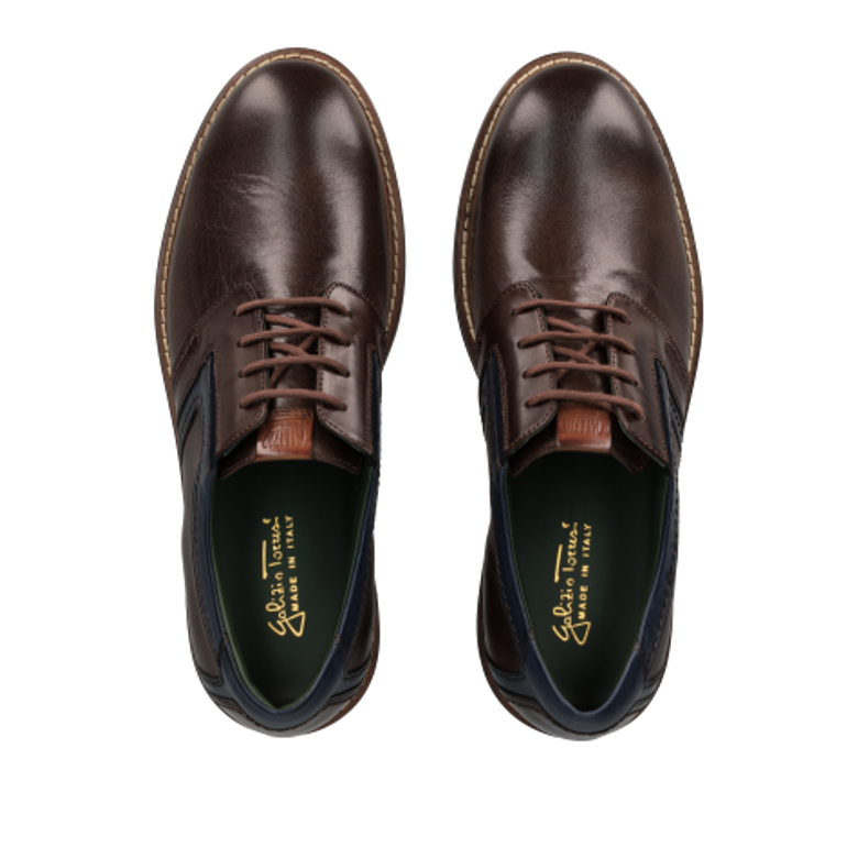 Galizio Torresi 316400 V18782 lace-up shoes in brown