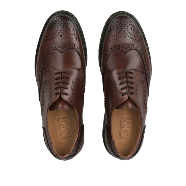Lüke shoes 7193 C/9 MARR. Lace-up shoes in brown