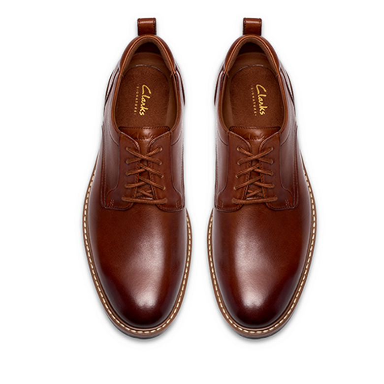 Clarks Aldwin2 Derby 26320300 7 Schnürschuhe in braun