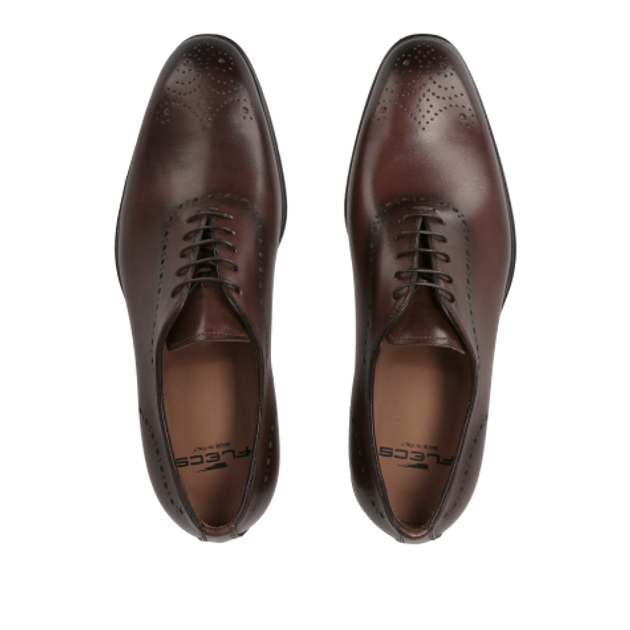 Flecs F307-8 MARRONE lace-up shoes in brown