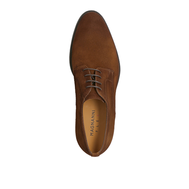 Magnanni 23834 COGNAC lace-up shoes in brown