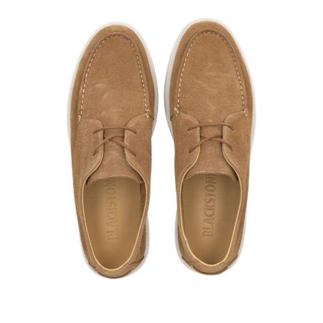 Blackstone DG371 COGNAC lace-up shoes in brown