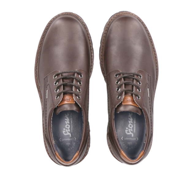Sioux 38356 ADALRIK-703-TEX-H lace-up shoes in brown