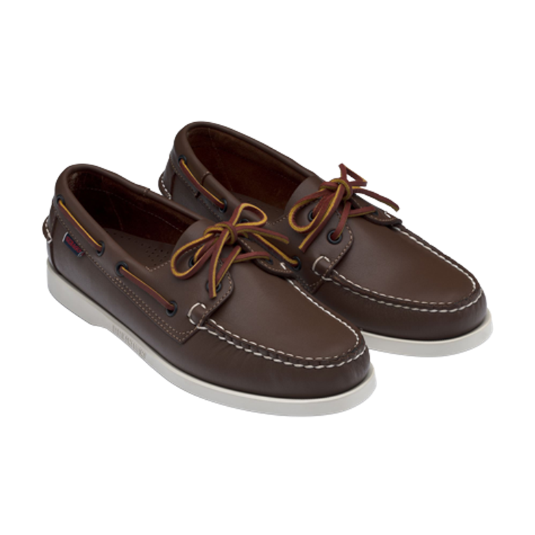 Sebago DOCKSIDES PORTLAND Lace-Up Shoes in Brown