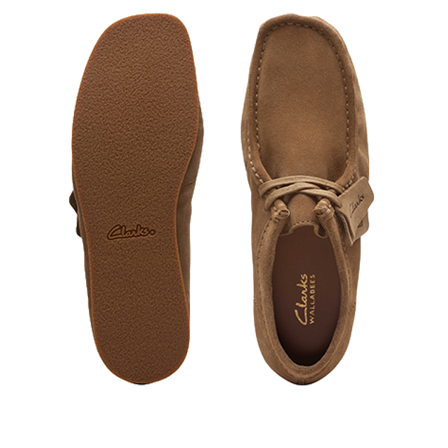 Clarks WallabeeEVO 26172821 7 Schnürschuhe in beige