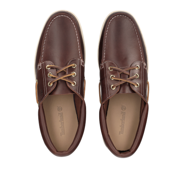 Timberland A6CXM PORTOFINO PIER BOAT SHOE lace-up shoes in red