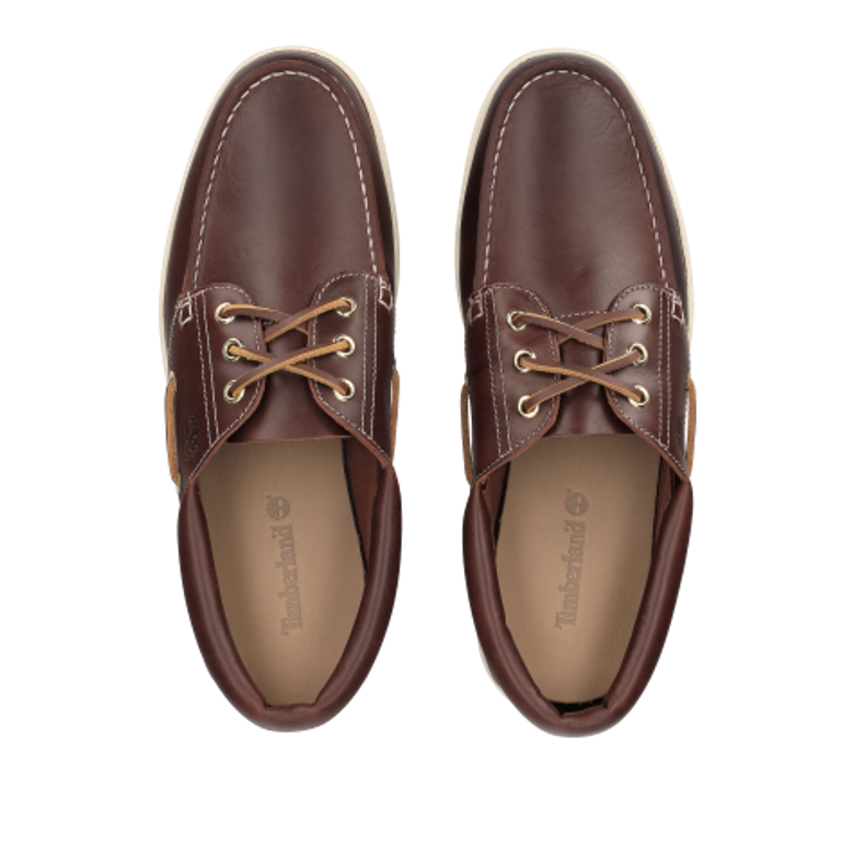 Timberland A6CXM PORTOFINO PIER BOAT SHOE lace-up shoes in red