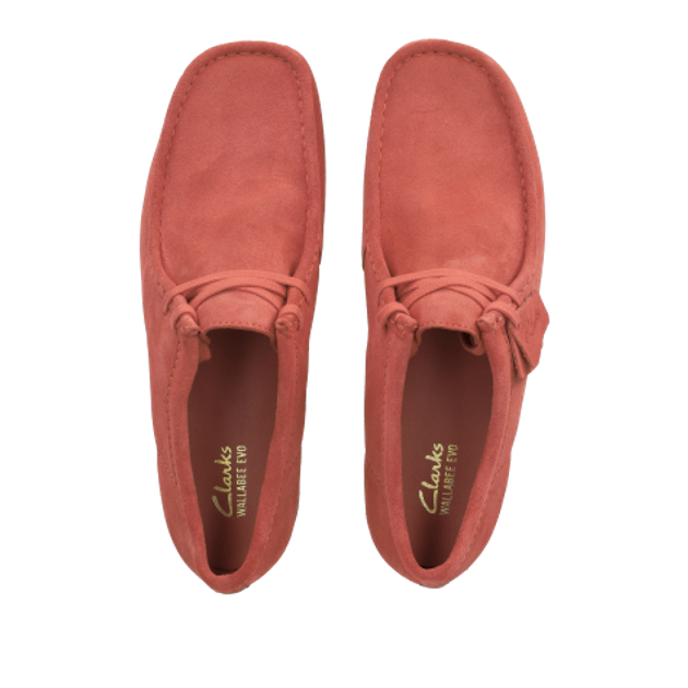 Clarks WallabeeEVO 26180921 7 Lace-up shoes in red