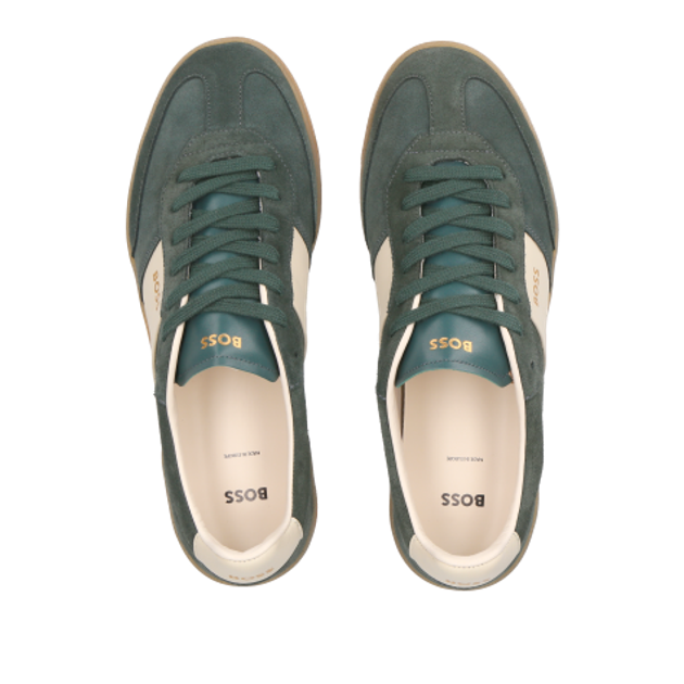 Boss Brandon_Tenn lace-up shoes in green