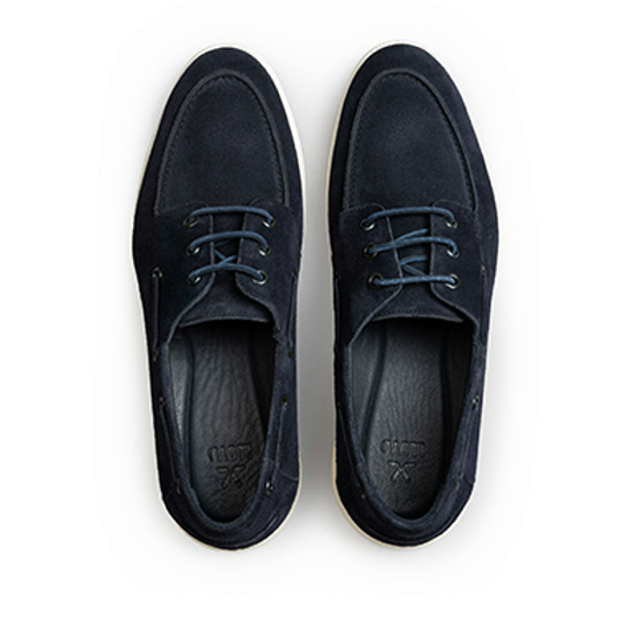 Lloyd 16-056-28 STRIDE DECK lace-up shoes in blue