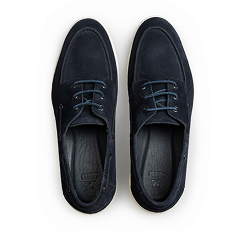 Lloyd 16-056-28 STRIDE DECK lace-up shoes in blue