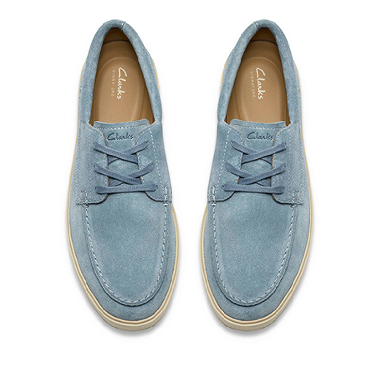 Clarks Lockford Boat 26186611 7 Lace-up shoes in blue