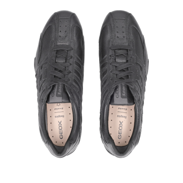 GEOX SNAKE sneaker in black