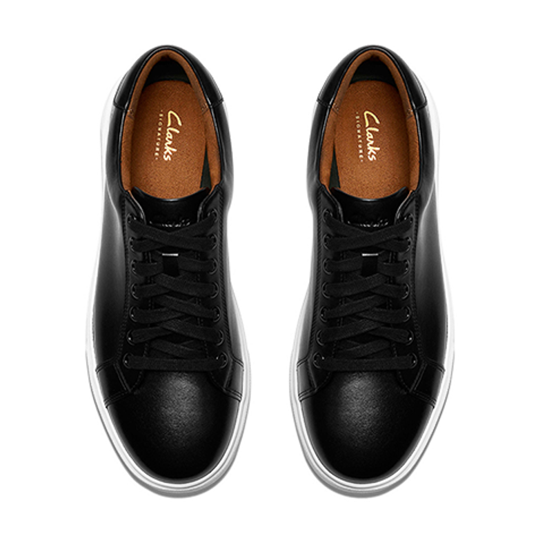 Clarks Goswell Tie 26186559 7 Sneaker in schwarz