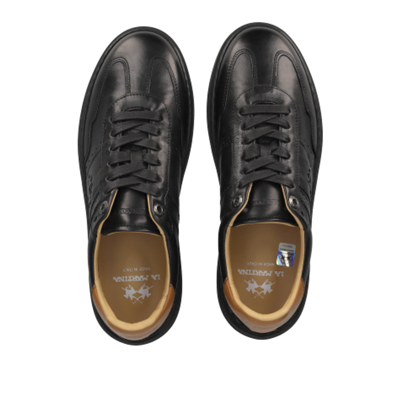 La Martina FRIDA sneaker in black