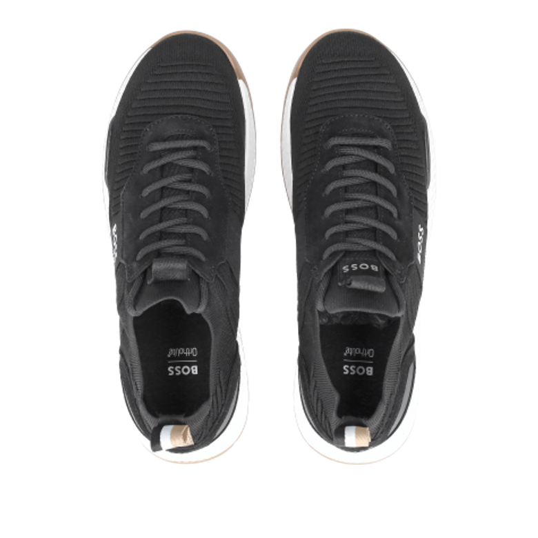 Boss TITANIUM_RUNN sneaker in black