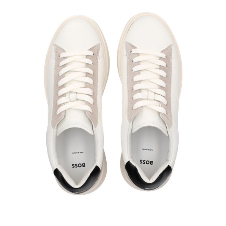 Boss Bulton_Runn sneaker in white